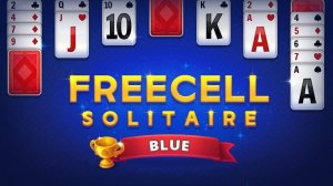Card Stack Blue: Strategic Solitaire Puzzle
