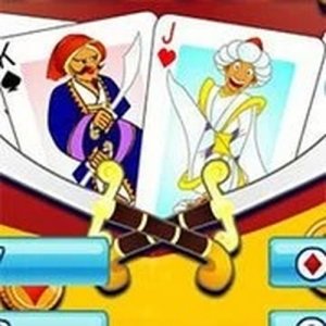Pyramid Solitaire Card Puzzle