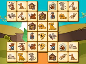 Mahjong Dogs Online Puzzle Game