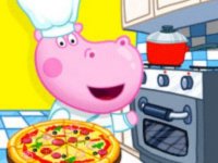 Hippo Pizza Maker - Fun Cooking Game