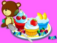 Cooking Colorful Cupcakes Online Game