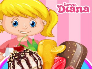 Diana Ice Cream Maker Game
