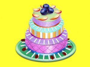 Fruit Chocolate Cake Cooking Game