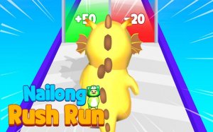 Nailong Rush Run: Dino Parkour Adventure Online Game