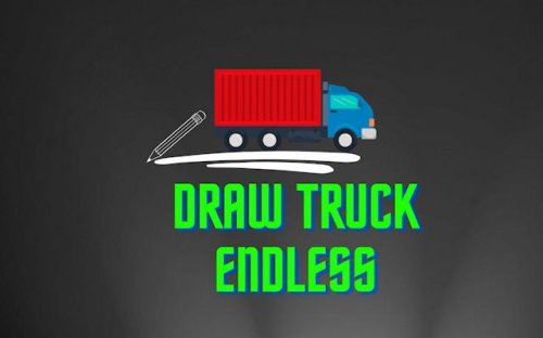 Draw Truck Endless: Path Drawing Adventure
