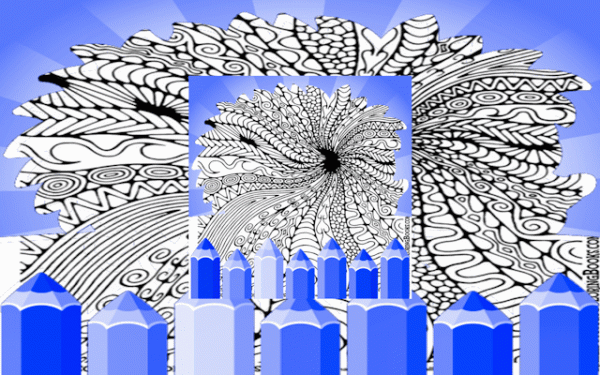 Intricate Pattern Art for Relaxation