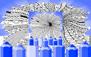Intricate Pattern Art for Relaxation