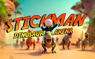 Stickman: Dinosaur Arena - Dino Squad Battle
