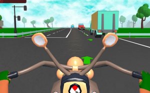 Traffic Tom: Motorcycle Racing Online Game
