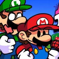 FNF vs Mario & Luigi Rebooted Online Rhythm Game