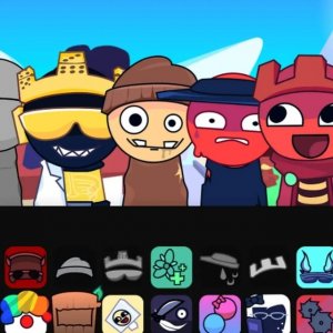 Sprunki: SprunkBricks Music Game