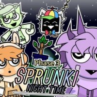 Sprunki Night Time Phase 3 Online Game