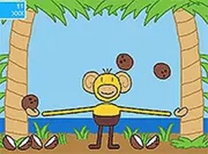 Monkey Toss Coordination Challenge